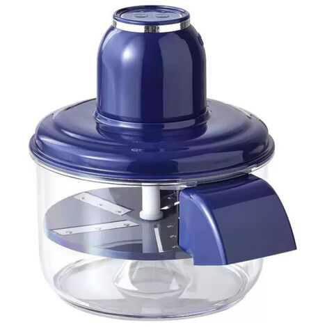 Éplucheur de raisins électrique SULAICAY, éplucheur de fruits automatique rechargeable, convient pour les raisins, l'ail, les tomates et les cerises - Bleu (1/5)
