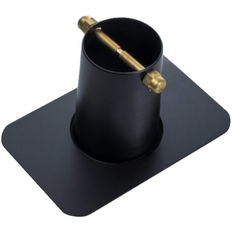 Chaîne de pluie élégante en aluminium avec revêtement en poudre noir. - Chaîne de pluie élégante en aluminium avec revêtement en poudre noir. (1/5)