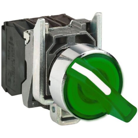 Interrupteur rotatif lumineux - 2Peu - 24V -vert - Carmdering - Interrupteur rotatif lumineux - 2Peu - 24V -vert - Carmdering (1/5)