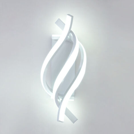 Applique murale LED, applique murale moderne d'intérieur 18W, applique murale créative en métal, 1440 lumens, convient aux chambres, maisons, couloirs, salons, cages d'escalier. (1/5)