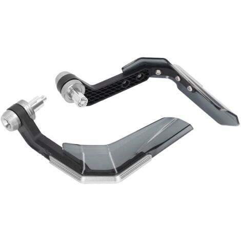 Protège-mains universels en alliage d'aluminium de 22 mm pour motos, adaptés aux motos de motocross, aux VTT et aux motos MX, couleur argent. (1/5)