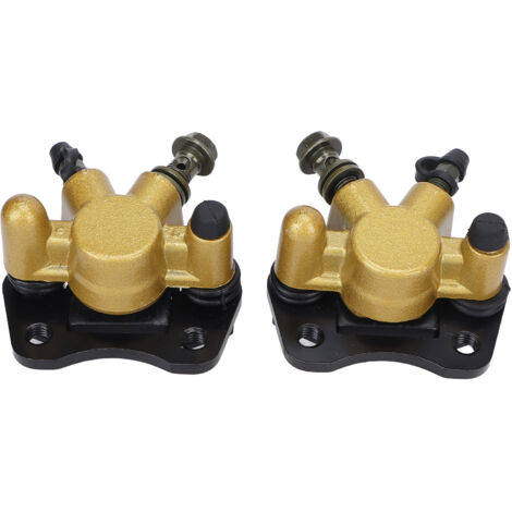 Deux étriers de freins à disque hydrauliques, adaptés aux quads/karts de fabrication chinoise de 50cc, 70cc, 90cc, 110cc et 125cc. (1/5)