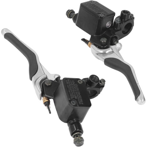 Leviers de frein gauche et droit (avec réservoir d'huile) pour motos YQ50 Aerox 1997-2013, pièces de rechange en alliage d'aluminium usinées CNC.