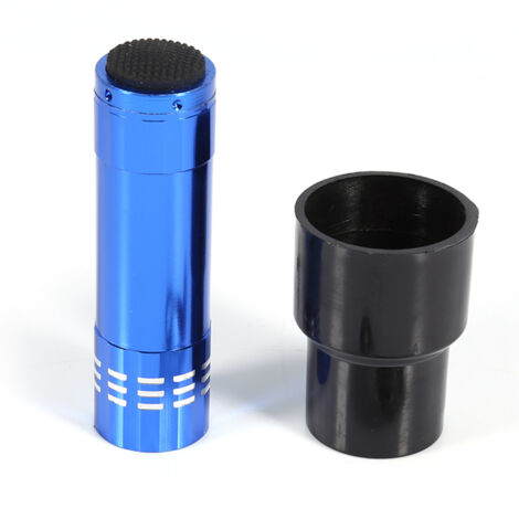 Lampe LED à lumière froide haute luminosité, alimentée par piles, pour mirage des œufs/incubateur (bleue)