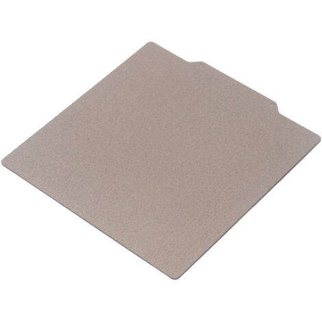 Plateforme d'impression 3D magnétique double face en acier flexible recouvert de poudre PEI, 220 x 220 mm (1/5)