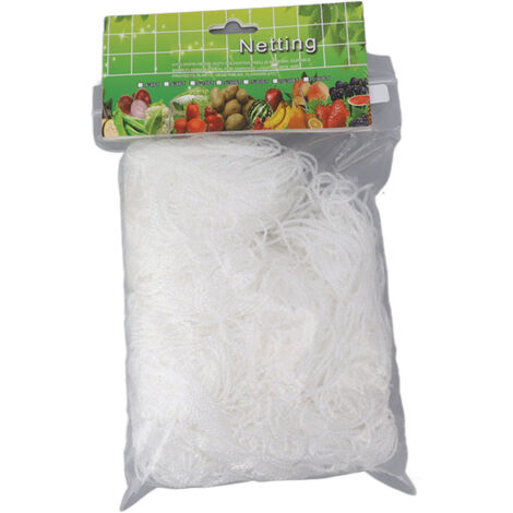Treillis blanc pour plantes de jardin en filet de polyester, adapté aux plantes fruitières et potagères, treillis multicouche pour plantes grimpantes, et convient aux jardins potagers familiaux. (1/5)