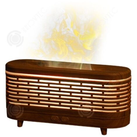 Humidificateur - 120ml - Ultrasonique - Aromathérapie - Veilleuse 7 Couleurs - Bureau Chambre (1/4)