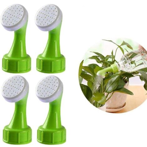 4 pcs arroseur, bouchon bouteille, plastique, jardinage, maison, plantes en pots (1/5)