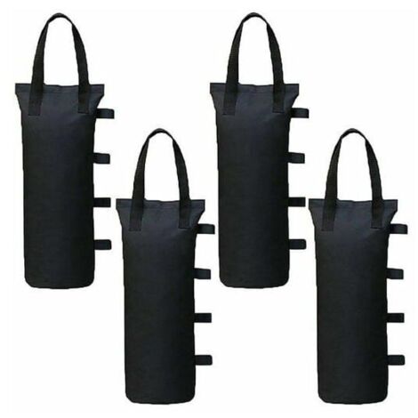 lot de 4 sac de lestage, tissu oxford 600d, coutures doubles, capacité 10 kg, pour tonnelle et parasol (1/4)