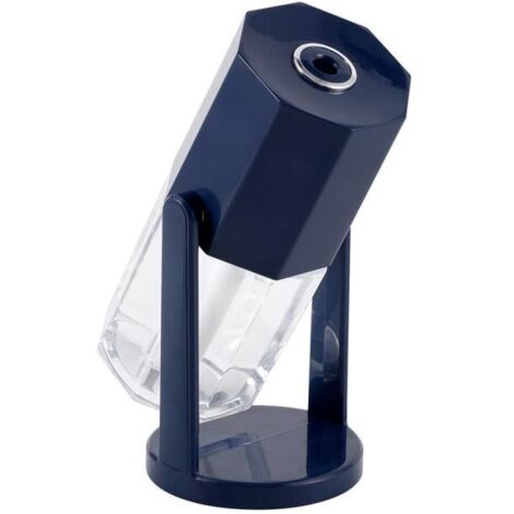 Humidificateur d'air 240ML - 1 Unité - ABS et Silicone - Rotation 35° - Bureau et Chambre - Bleu