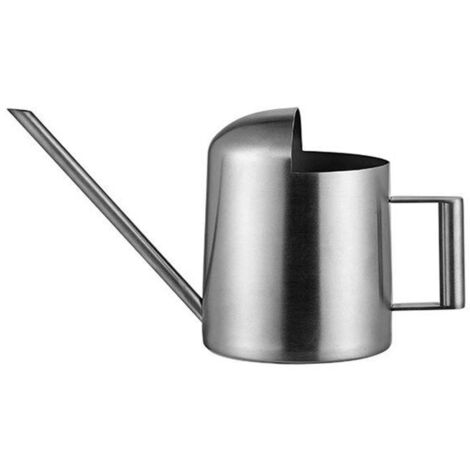 1 arrosoir,acier inoxydable,bec long 10 cm,jardin maison bureau,bonsaï fleurs (1/5)