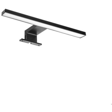 Spot LED Miroir Salle de Bain - 1 Unité - Plastique Noir - IP44 Blanc Froid - Éclairage Visage - 230V (1/5)