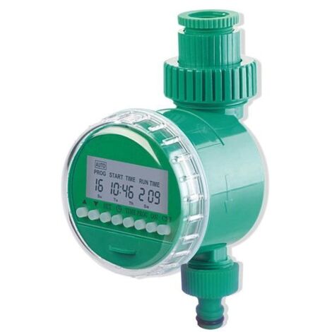 1 programmateur arrosage, écran lcd, 1 sortie, minuteur eau, jardin potager (1/5)