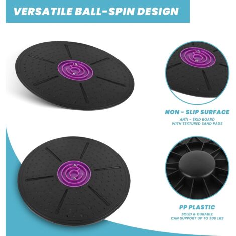 Planche D’équilibre Oscillante 360° – Renforcement Musculaire Et Stabilité, Pour Toute La Famille