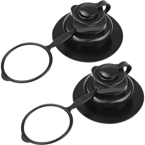 Valve Spirale - 2 Pièces - Caoutchouc - Gonflage Rapide - Bateau Pneumatique - 23,9mm (1/5)