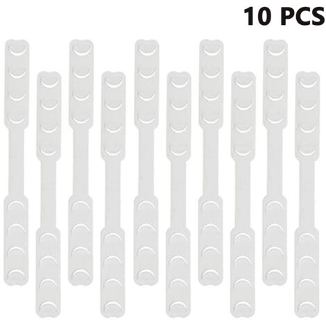 Lot de 10 protections anti-douleurs auriculaires, crochets de soulagement de la pression, accessoires pour boucles d'oreilles, clips d'oreilles, masques d'extension et produits pour soulager les doule (1/5)