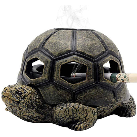 Cendriers en forme d'animaux de dessin animé, objets décoratifs créatifs en résine, cendriers mignons, adaptés à une utilisation intérieure et extérieure. (1/5)