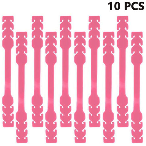 Lot de 10 masques faciaux avec crochets d'oreille, boucles d'oreille antidérapantes réglables, cordon d'extension et crochet de ceinture pour masque facial. (1/5)