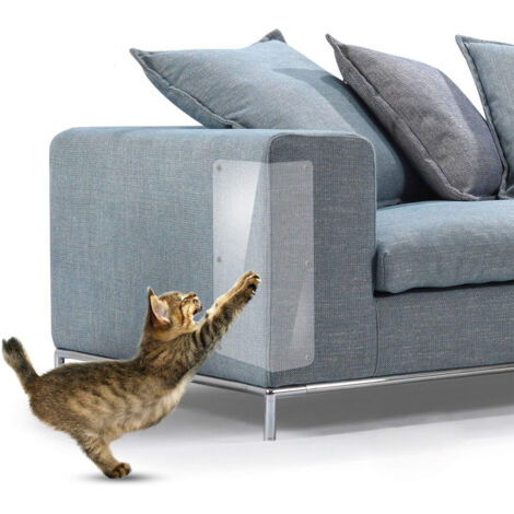 Lot de 2 tapis anti-griffures pour la maison, dimensions 45 x 15 cm / 17,71 pouces x 5,9 pouces, tapis à griffer pour chats, protège-meubles, empêchent les chats de griffer les meubles.