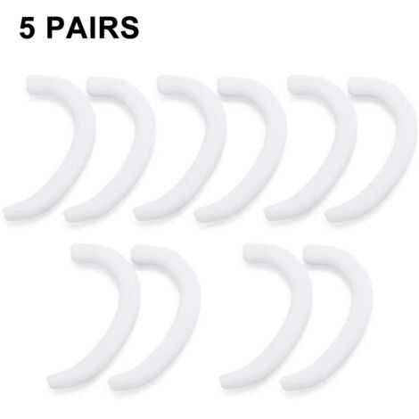 paires de visières de protection, des crochets d'oreille en silicone souple, des cache-oreilles anti-étranglement et des cache-oreilles en silicone résistants à la douleur.