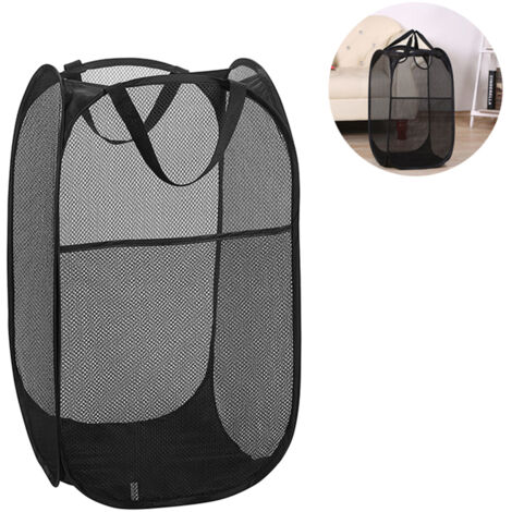 Les paniers à linge pliables, les paniers de rangement pour le linge, les paniers de rangement, les seaux et les paniers de rangement ronds conviennent à l'organisation de la maison et aux chambres d' (1/5)