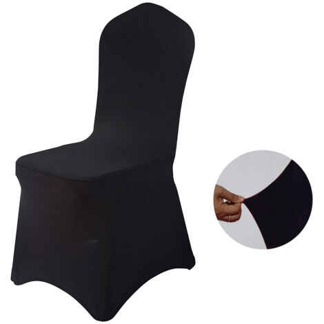 Housses de chaises élastiques et épaisses pour banquets, conférences, hôtels, célébrations, mariages et autres événements. (1/5)