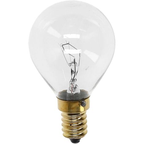 Ampoule Four E14 40W 300°C - 1 Unité - Verre Transparent - Pour Électroménager (1/5)