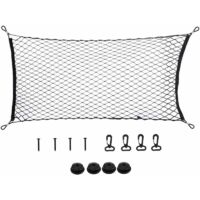 Filet de rangement de voiture à usage général, filet de rangement de bagages, filet de coffre de voiture, filet pour pièces de voiture, filet à bagages pour enfants, convient aux SUV et aux camions, n