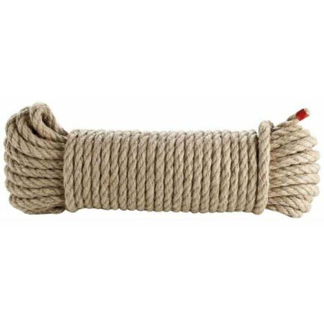 Corde en chanvre naturel de 12 mm x 20 m - Corde en chanvre naturel de 12 mm x 20 m (1/5)