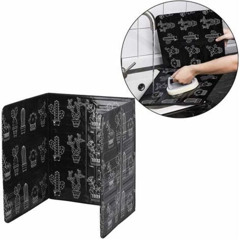 Plaque Anti-projections de Cuisson Huile Garde Cuisson Cuisinier Sécurité Pan Cuisinière Couverture Protège la Peau Contre les Brûlures