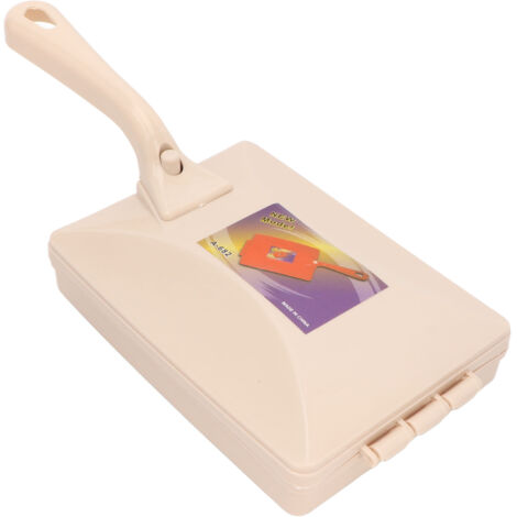 Brosse de nettoyage de tapis à double rouleau, brosse de dépoussiérage manuelle pour lit, vêtements et bureau (1/5)