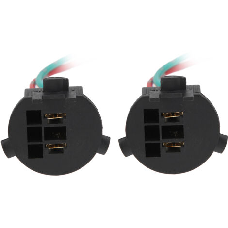 Lot de 2 douilles pour ampoules de feu arrière avec adaptateur de câble H7, compatibles avec Hyundai New Santa Fe. (1/5)