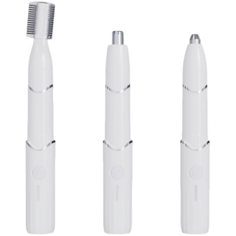 Rasoir électrique pour poils de nez, rasoir à sourcils 3 en 1, rasoir multifonction étanche (1/5)