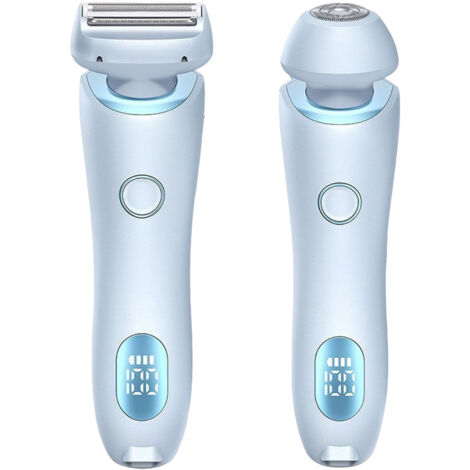 Rasoir électrique portable 2 en 1 Elegance, pour femmes, utilisation sur peau sèche ou humide, pour aisselles, parties intimes, jambes et bras. (1/5)