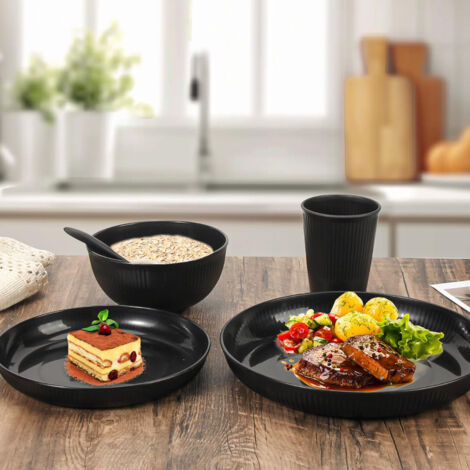 Set De Vaisselle Camping 30 Pièces Crivit - écologique, Léger Et Réutilisable