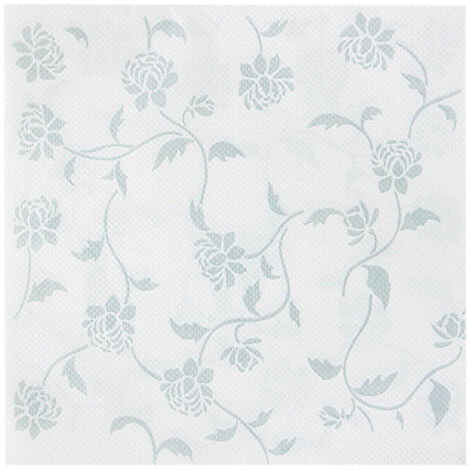 Serviettes en papier à motifs floraux, 60 pièces, jetables, idéales pour les goûters, les dîners d'été, les mariages, les anniversaires, les fêtes entre filles et la décoration de table.