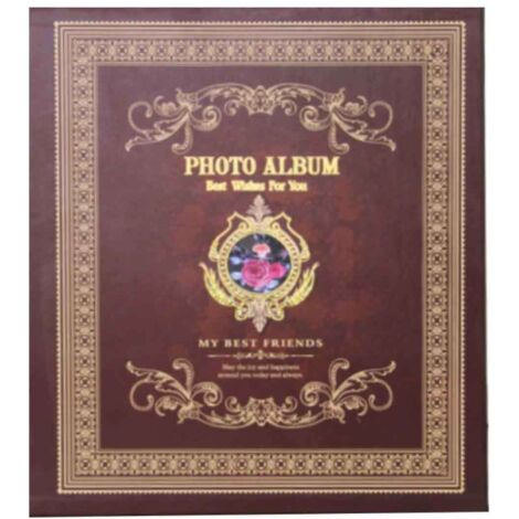 album photo de 500 pouces, album photo, album photo en coffret, grand album à inserts, album photo, album photo (1/5)