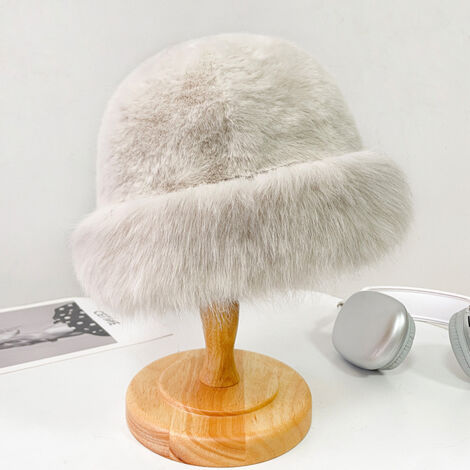 Ensemble Chapeau Et étole Fausse Fourrure Pour Poupée Tonner – OOAK