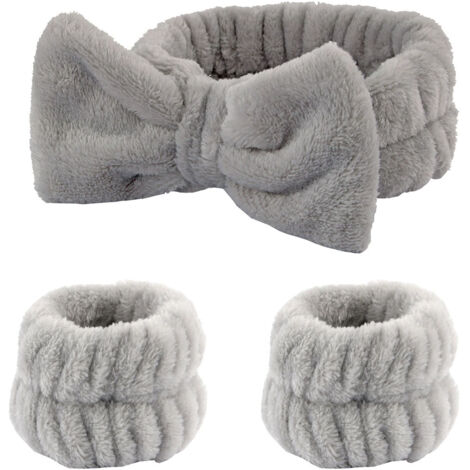 Ensemble de 6 pièces pour spa : bracelet, bandeau, élastique à cheveux et bracelet. (1/5)