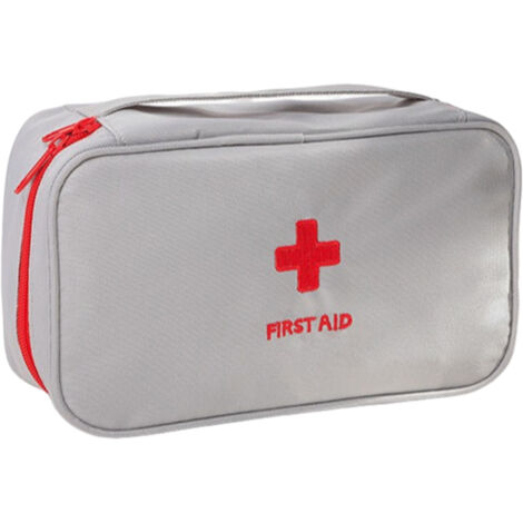 Trousse de premiers secours portable, petite trousse de rangement pour médicaments, trousse de voyage pour la maison (1/5)