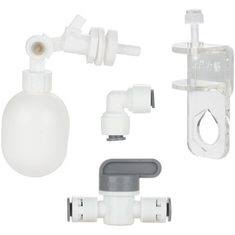 Vanne à Flotteur Réglable En Plastique Pour Système D'osmose - Arrêt Automatique Avec Pièces Inversées - 1/2"