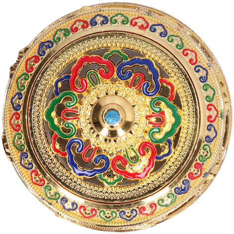 Kit De Brûleur D'encens Chinois, 9 Pièces En Cuivre Pur Bleu - Outil De Brûleur D'encens - Cuillère, Presse, Pelle, Brosse Pour Yoga, Méditation, Aromathérapie (sans épices Ni Poudre