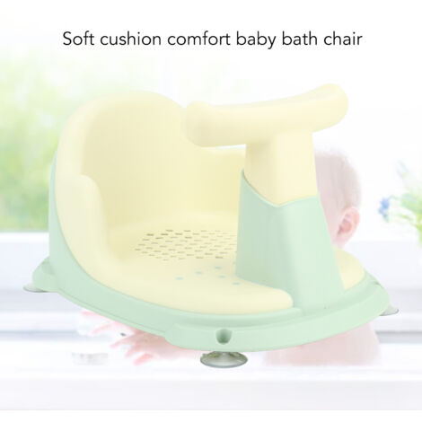 Siège De Bain Bébé Antidérapant Avec Ventouses - Pour Enfants 6 à 24 Mois - Assise Stable Dans La Baignoire Ou Au Sol