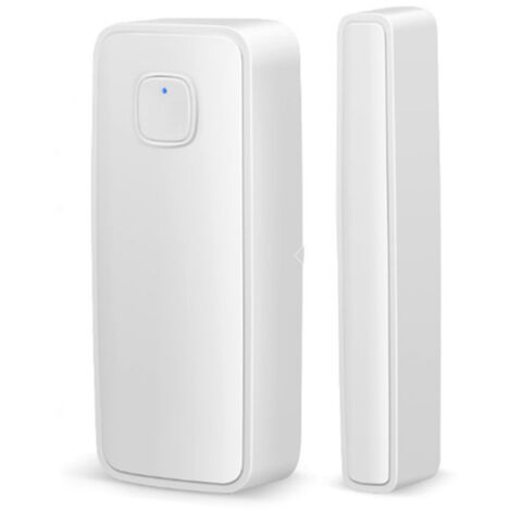 Capteur de porte Wi-Fi domestique compatible avec Google Assistant, détecteur intelligent d'ouverture et de fermeture de porte, alarme de sécurité sans fil pour portes et fenêtres (1/5)