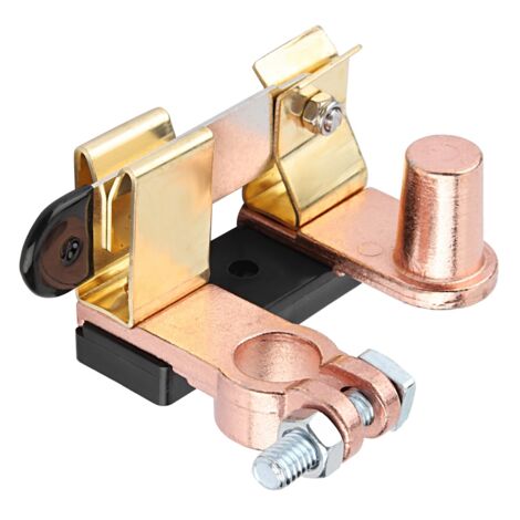 Bouton De Déconnexion Batterie Voiture - Isolateur 12V/24V, Coupe-circuit Sécurité, Installation Facile Sans Outil - 3
