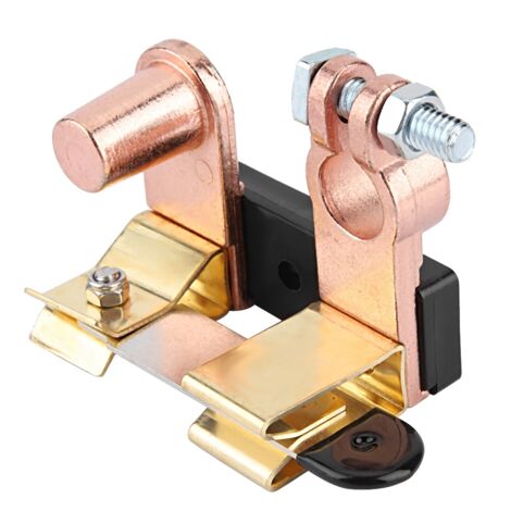 Bouton De Déconnexion Batterie Voiture - Isolateur 12V/24V, Coupe-circuit Sécurité, Installation Facile Sans Outil - 11