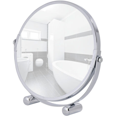Carmdering 5Loupe, miroir grossissant de maquillage de bureau, diamètre17Centimètres, acier, dimensions19x19x4centimètres, chromés (1/5)