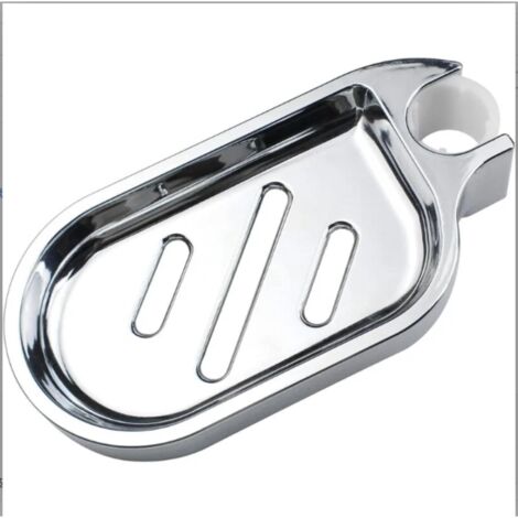 Porte-savon pour barre de douche 22 mm, porte-savon de douche en plastique ABS, porte-savon de douche (1/5)