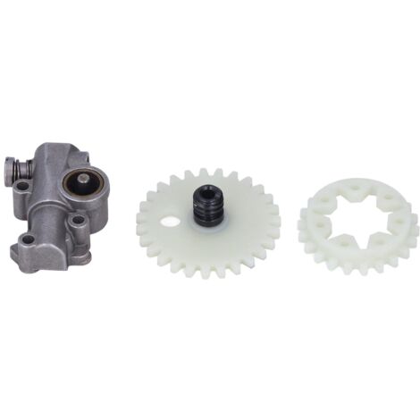 Accessoires pour tronçonneuses STIHL 038 MS380 MS381 : pompe à huile, engrenage de pompe à huile, vis sans fin et roue de remplissage d’huile. (1/5)