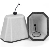 Housses de robinet extérieur pour l'hiver, lot de 2, protections antigel, housses de robinet en mousse réutilisables et isolées pour l'hiver, housses de robinet extérieur pour l'hiver